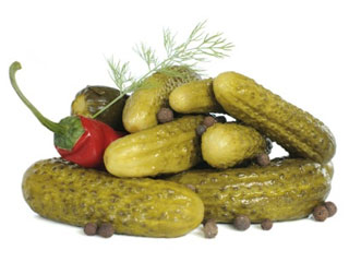 Огурцы маринованные