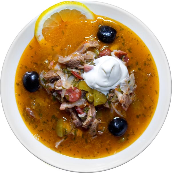 Солянка мясная